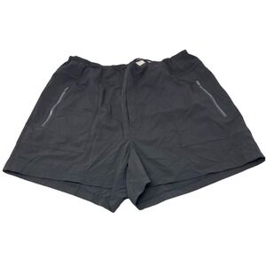 Athleta Women's Black Trekkie North Hiking Shorts Zipper Pockets Outdoor Size 20